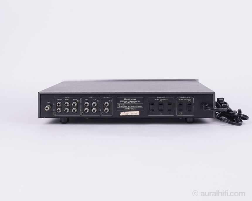 Vintage Pioneer "Series 20" C-21 // Solid-State Preamplifier