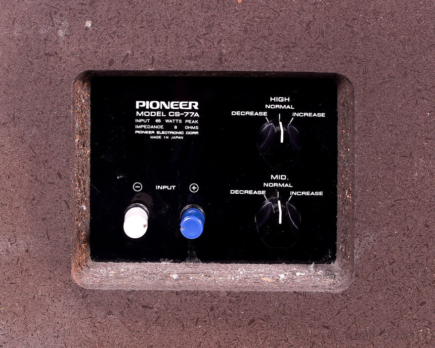 Vintage Pioneer CS 77A // Speakers / Owner's Manual