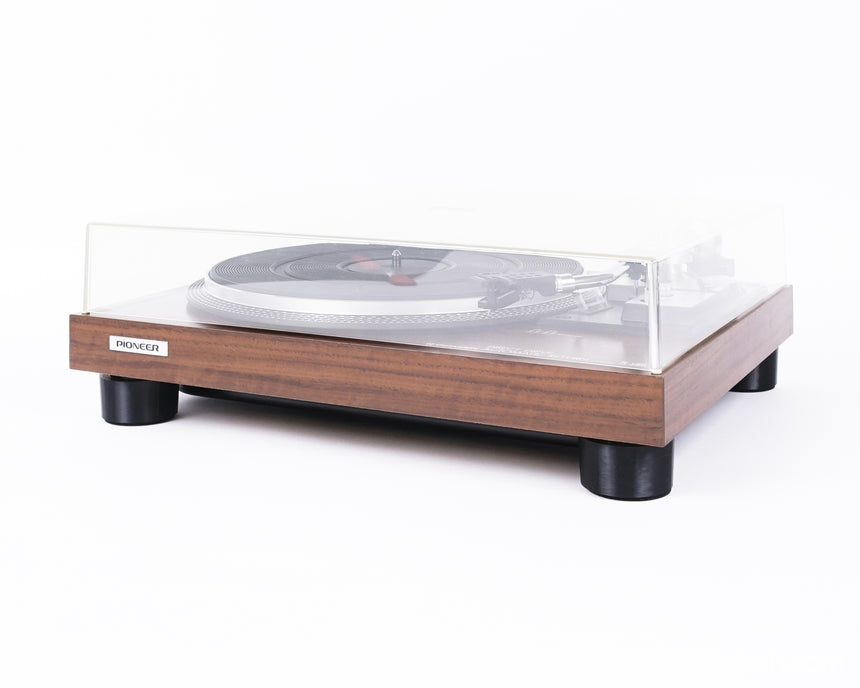 Vintage Pioneer PL-518XD // Direct Drive Turntable / Rare Woodgrain Plinth