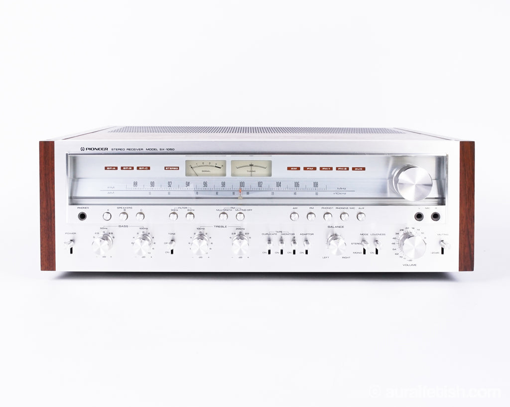Vintage Pioneer SX-1050 // Solid-State Receiver – AURAL HiFi