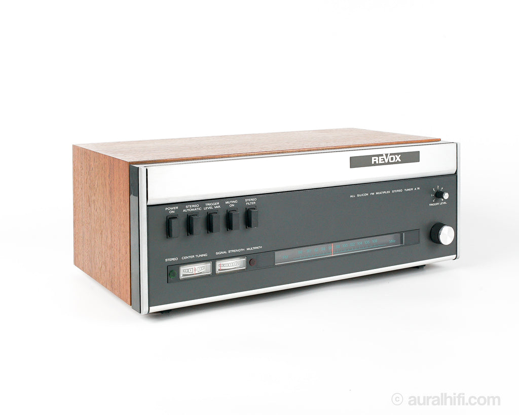 Vintage Revox A76 // Solid-State Tuner / Realigned