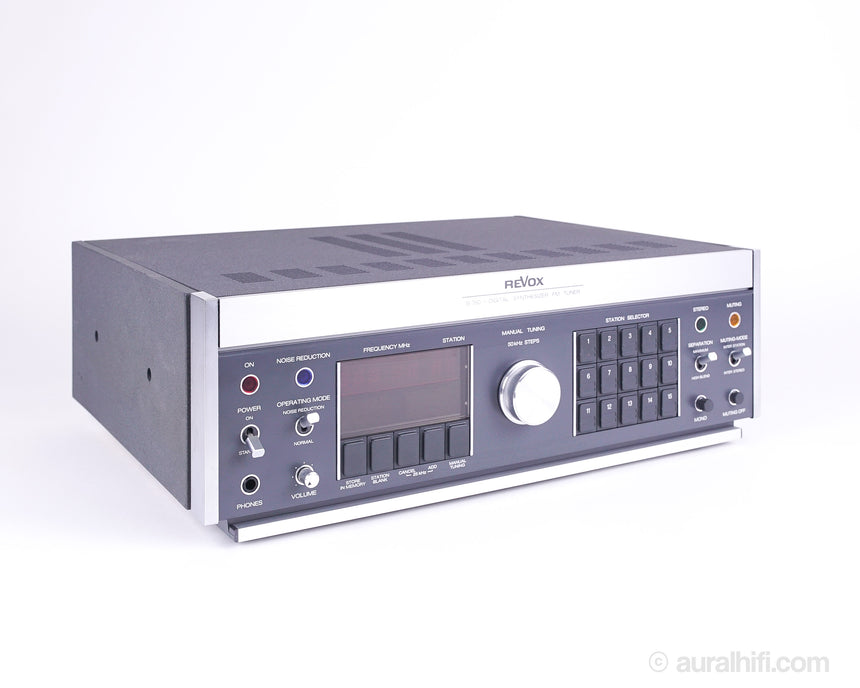 Vintage Revox B 760 // Solid-State FM Tuner / Minty & Manual