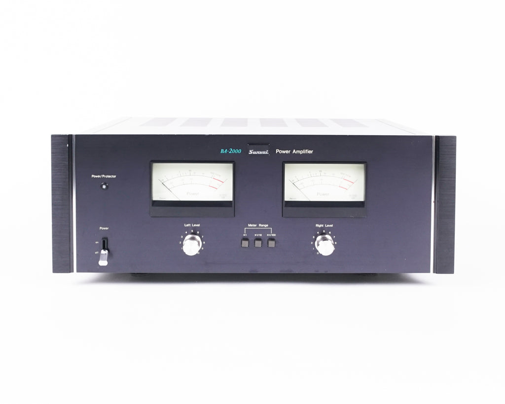 SANSUI サンスイ　パワーアンプ　BA-2000 vintage-sansui-ba-2000-solid-