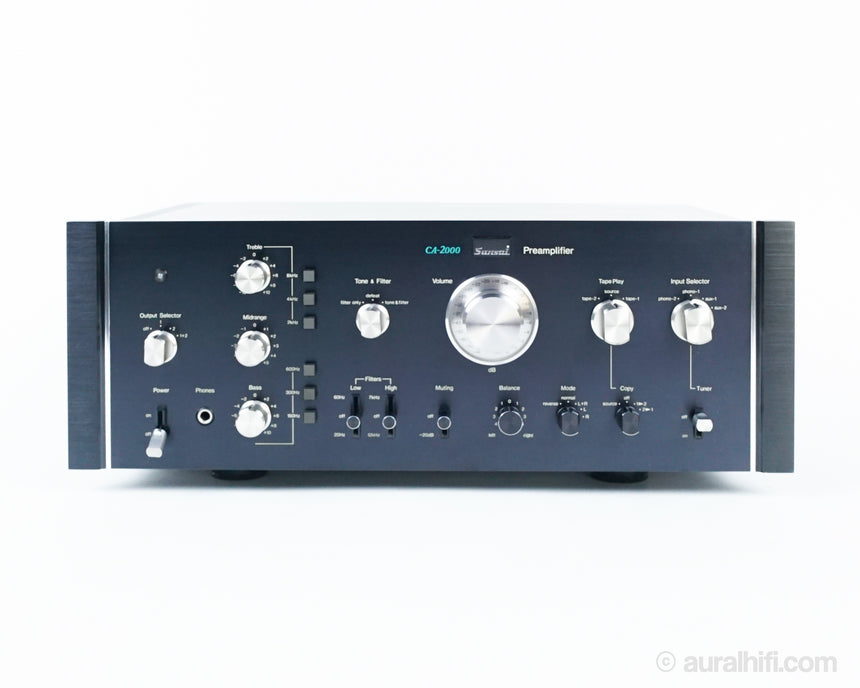 Vintage Sansui CA-2000 // Solid-State Preamplifier