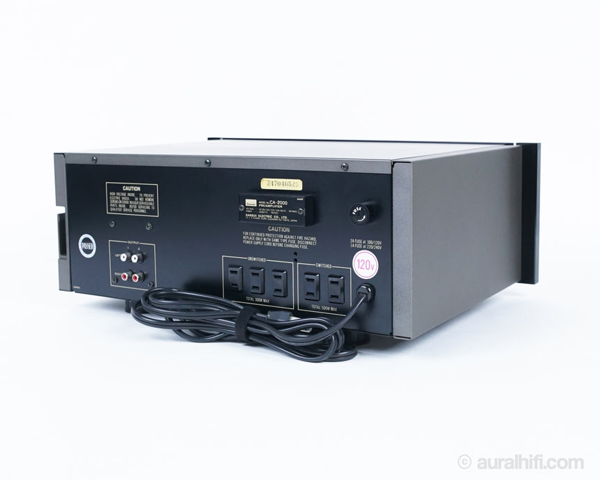 Vintage Sansui CA-2000 // Solid-State Preamplifier