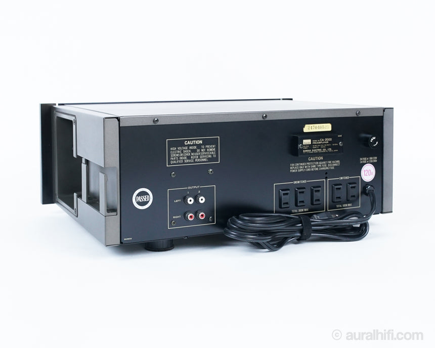 Vintage Sansui CA-2000 // Solid-State Preamplifier