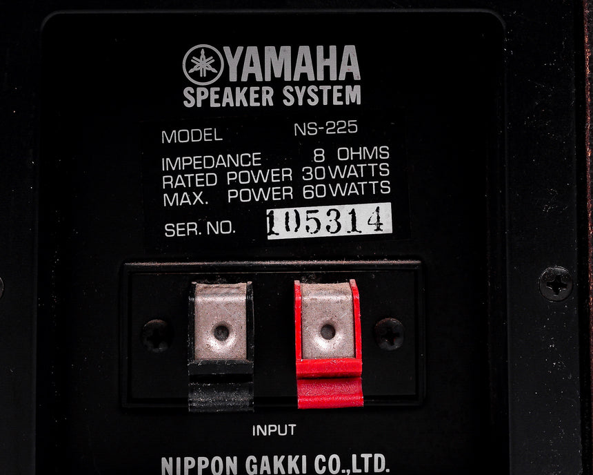 Vintage Yamaha NS-225 // Bookshelf Speakers