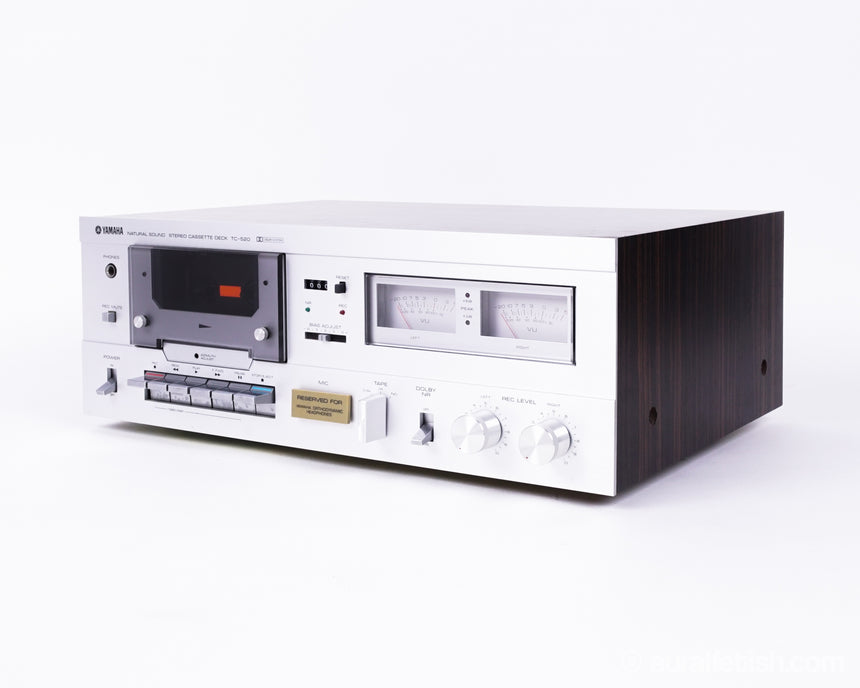 Vintage Yamaha TC-520 // Cassette Deck / NOS / Original Box