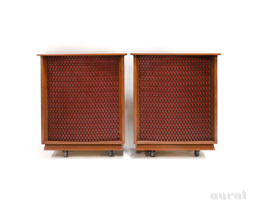 Altec Lansing Valencia 846 A // Vintage VOTT Speakers / Refinished / New Grilles / Custom Crossovers