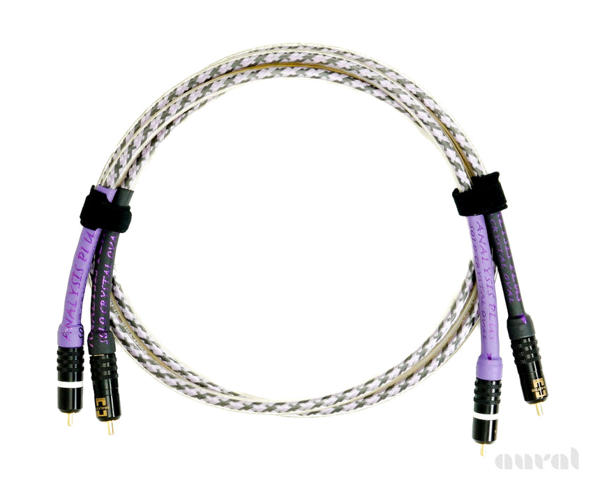 Analysis Plus Solo Crystal Oval // Preowned / RCA Interconnect Cable Cable / 1M (B)