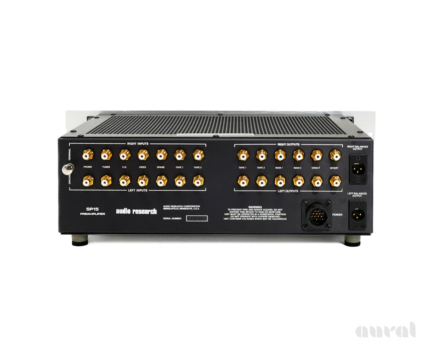 Audio Research SP-15 // Vintage / Hybrid Tube Dual Chassis Preamplifier / New Tubes