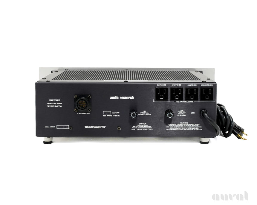Audio Research SP-15 // Vintage / Hybrid Tube Dual Chassis Preamplifier / New Tubes