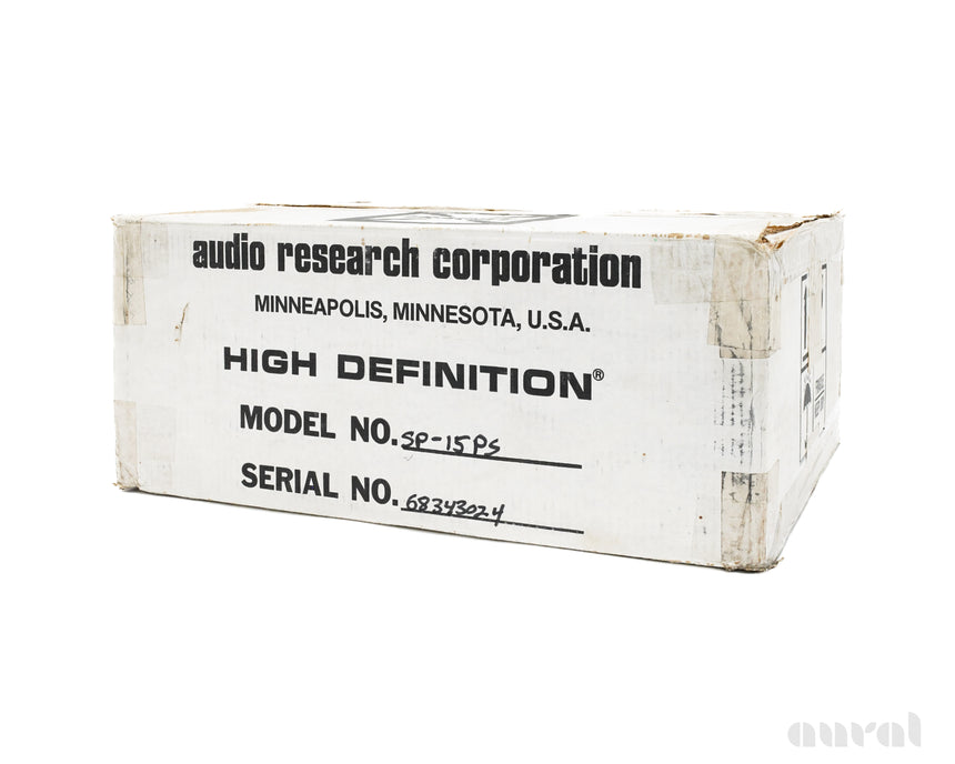 Audio Research SP-15 // Vintage / Hybrid Tube Dual Chassis Preamplifier / New Tubes