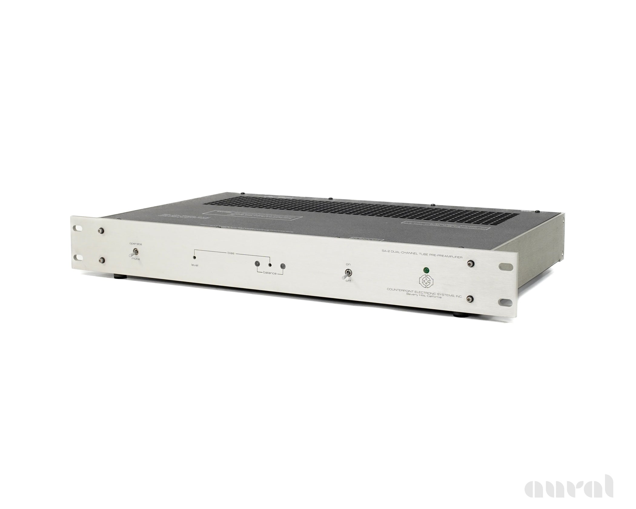Counterpoint SA-2 // Vintage Stereo Tube MC Phono Pre-Preamplifier ...