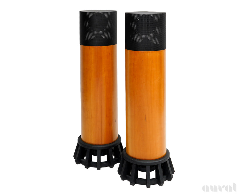 Custom Cylinder Speakers // Preowned / Floorstanding / Cherry