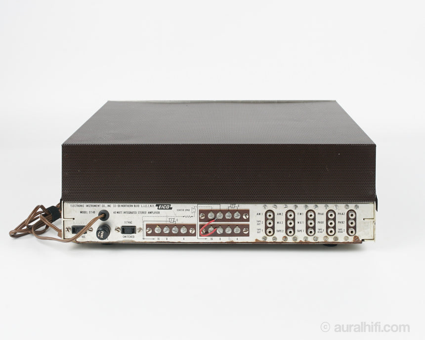 Eico ST-40 // Integrated Tube Amplifier