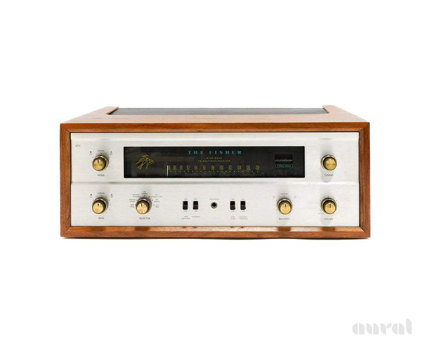 Fisher 400 // Vintage Stereo Tube Receiver / Refinished Cabinet