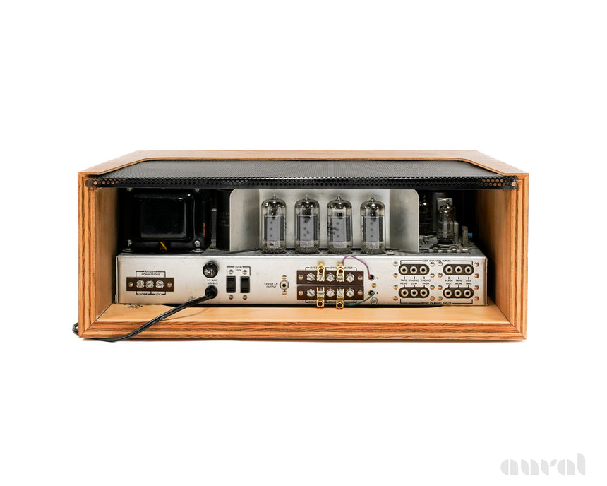 Fisher 400 // Vintage Stereo Tube Receiver / Refinished Cabinet