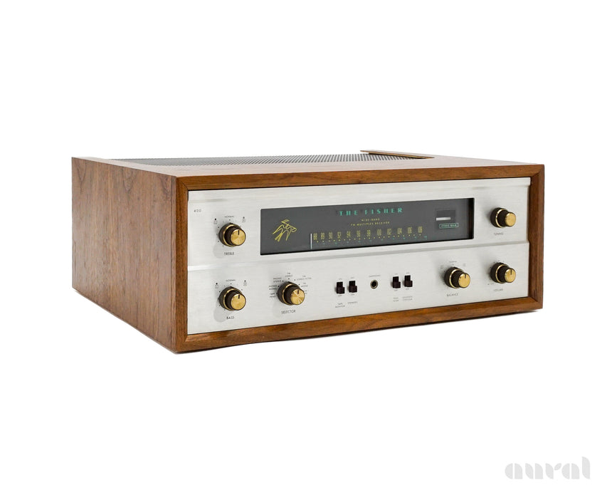 Fisher 400 // Vintage Stereo Tube Receiver / Refinished Cabinet