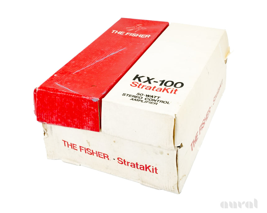 Fisher KX-100 Stratakit // Integrated Stereo Tube Amplifier / Unassembled / Owned By Avery Fisher / Museum Piece For Sale – AURAL HiFi