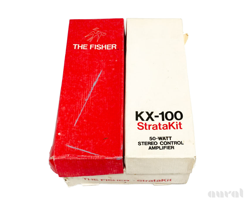 Fisher KX-100 Stratakit // Integrated Stereo Tube Amplifier / Unassembled / Owned By Avery Fisher / Museum Piece