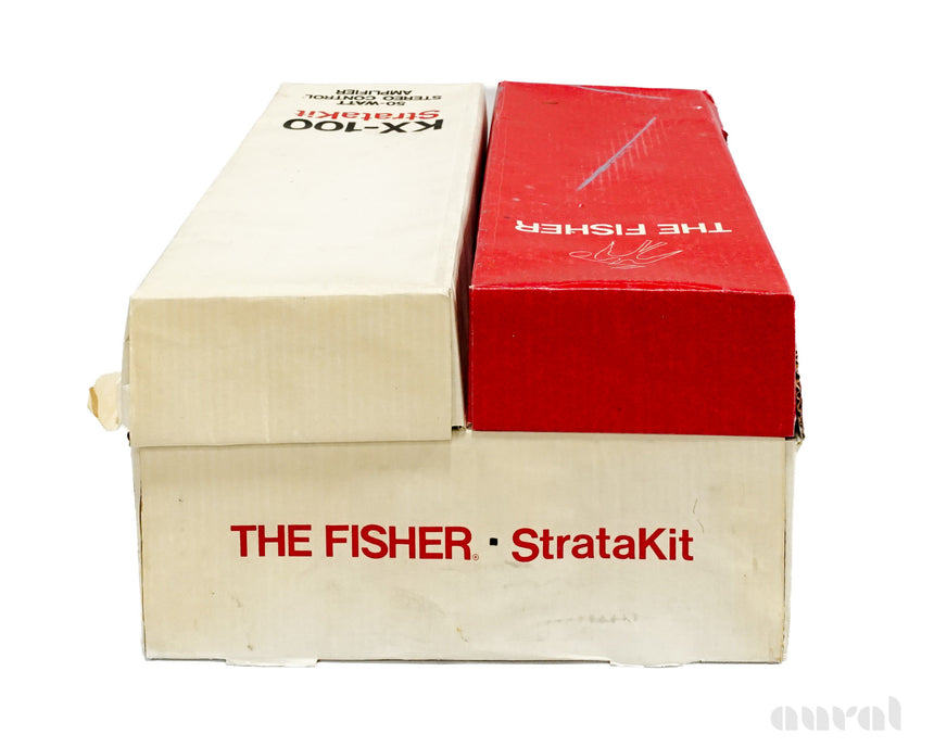 Fisher KX-100 Stratakit // Integrated Stereo Tube Amplifier / Unassembled / Owned By Avery Fisher / Museum Piece