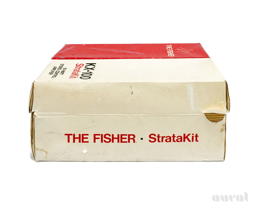 Fisher KX-100 Stratakit // Integrated Stereo Tube Amplifier / Unassembled / Owned By Avery Fisher / Museum Piece
