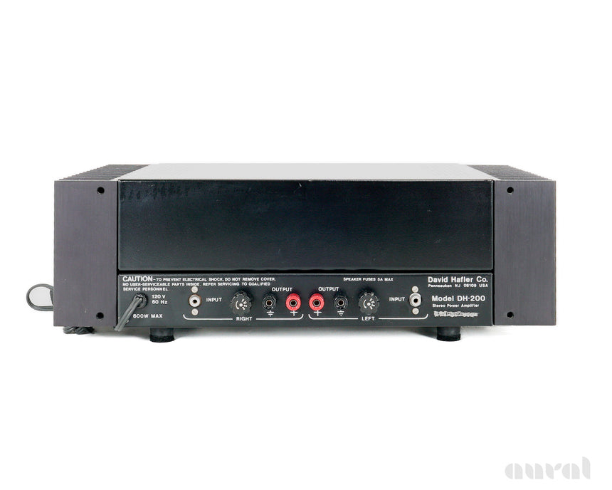 Hafler DH-200 // Vintage / Solid State Stereo Power Amplifier (3124837)