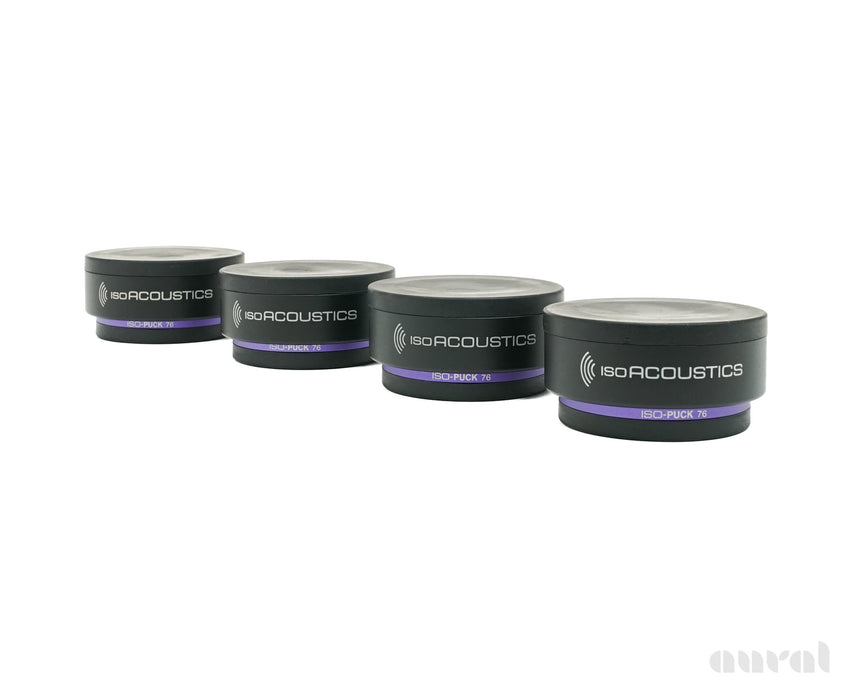 IsoAcoustics Iso-Puck 76 // Isolation Feet / Set of 4 (a)