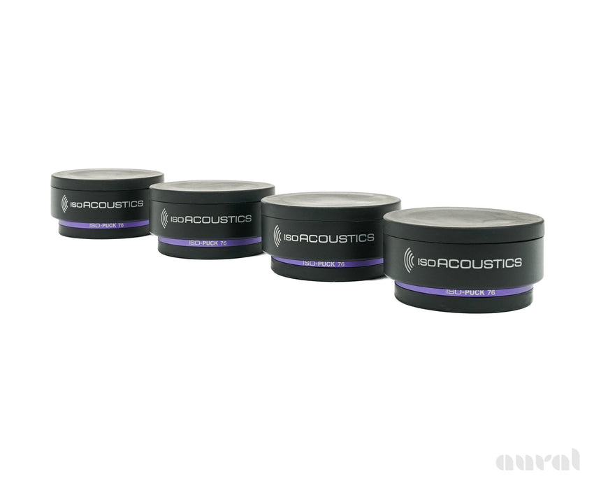IsoAcoustics Iso-Puck 76 // Isolation Feet / Set of 4 (b)