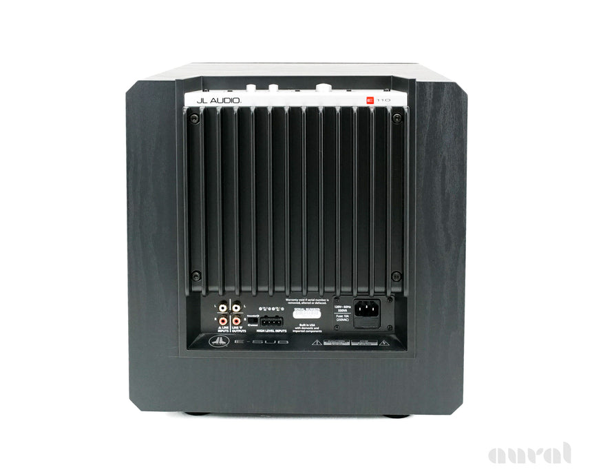 JL Audio E-Sub E110 // Like New / 10" Powered Subwoofer / Black Ash