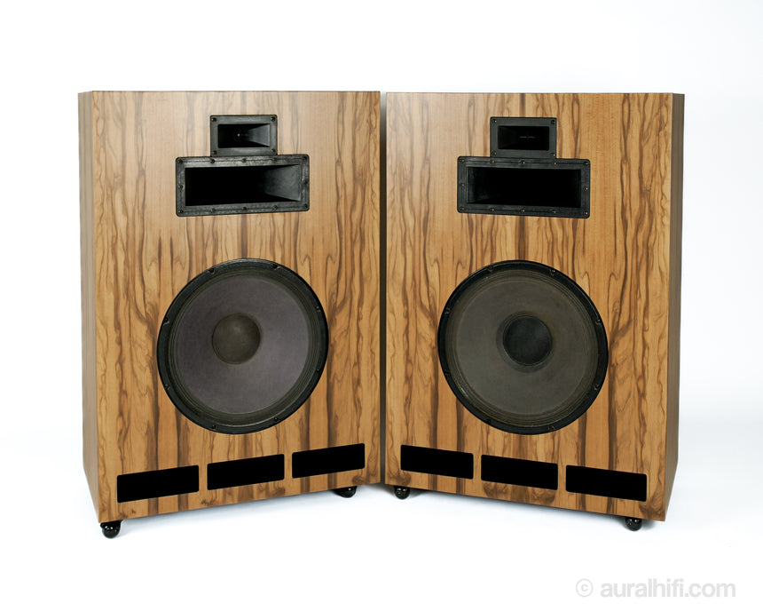 Vintage / Klipsch Cornwall II // Horn Speakers / Figured Red Gum / Aural Custom Restoration