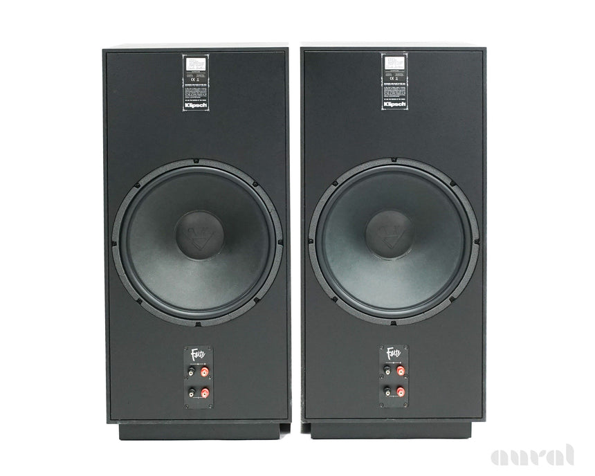 Klipsch Forte IV // PREOWNED / 3-Way Horn Loaded Loudspeakers / Black Ash