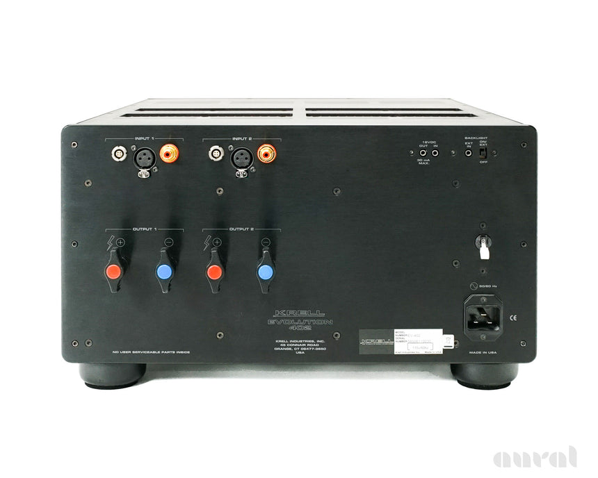 Krell Evolution (Evo) 402 // Preowned / Solid-State Stereo Amplifier / 400wpc