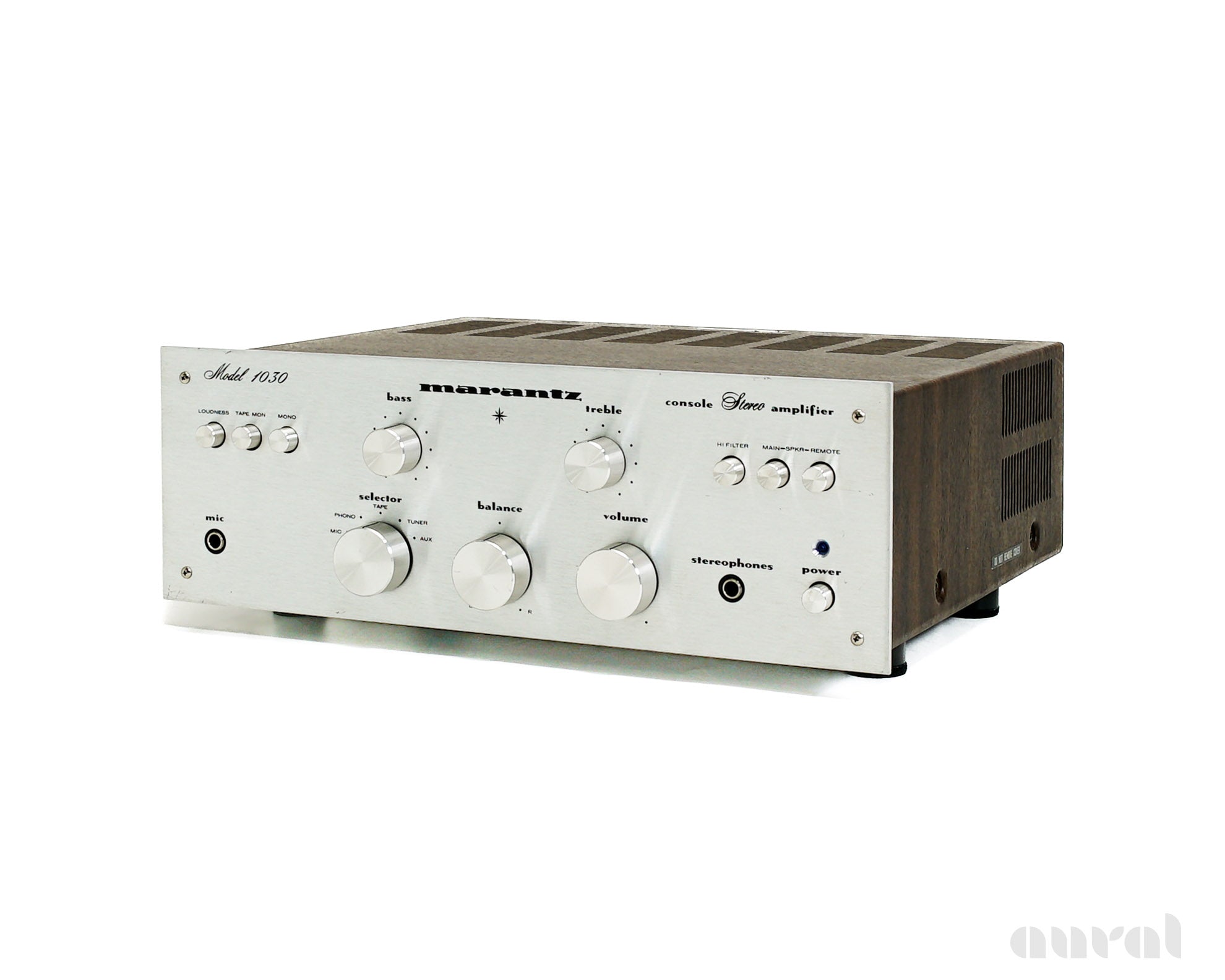 Marantz Model 1030 // Solid State Integrated Amplifier – AURAL HiFi