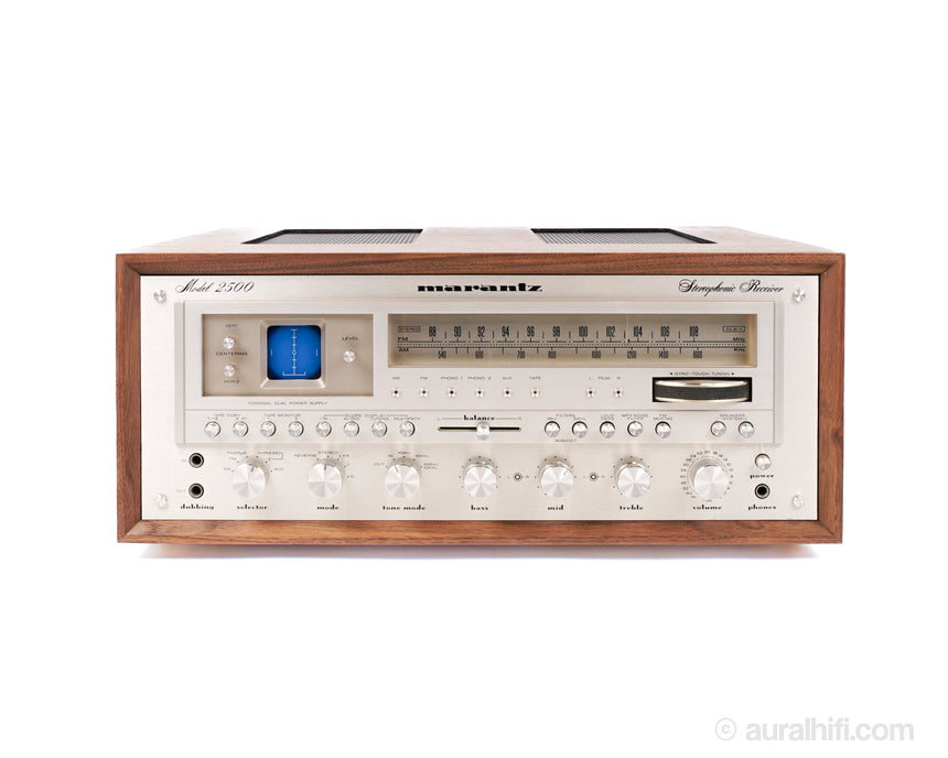 Vintage / Marantz 2500 // Solid State Receiver / Recapped / Minty