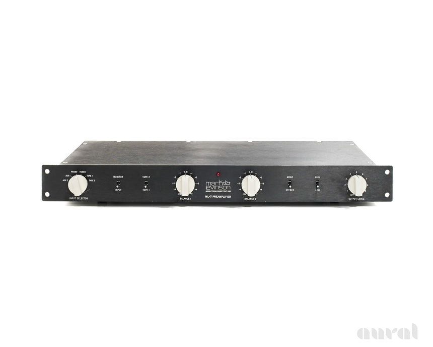 Mark Levinson ML-7 // Vintage Solid-State Preamplifier / PLS-154 PSU / 0602