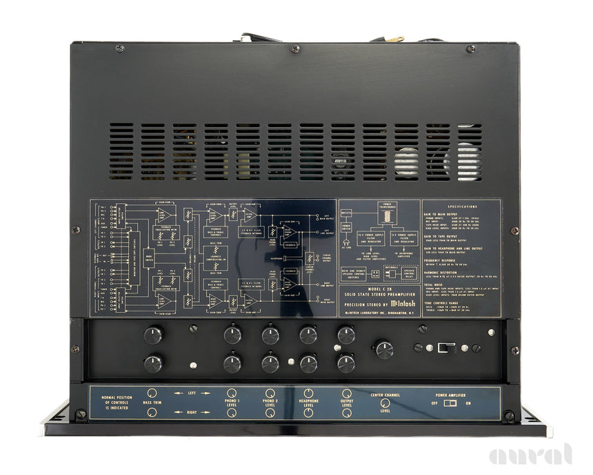 McIntosh C28 // Vintage / Solid State Preamplifier