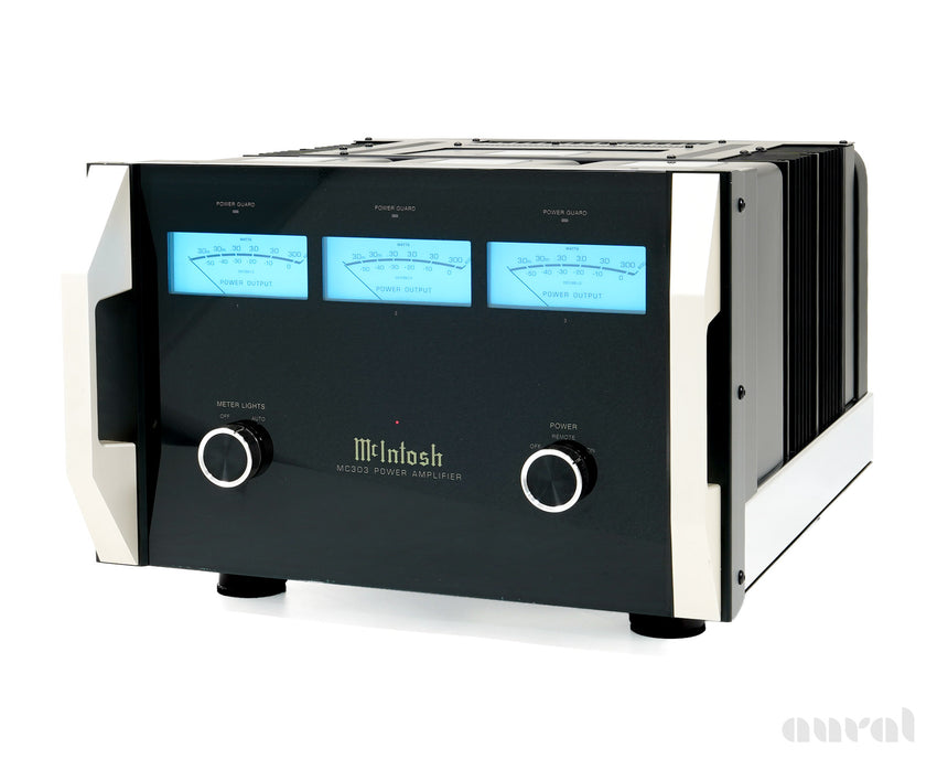 McIntosh MC303 // Preowned / Solid State 3 Channel Amplifier