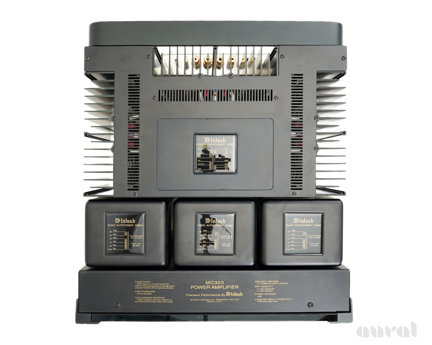 McIntosh MC303 // Preowned / Solid State 3 Channel Amplifier