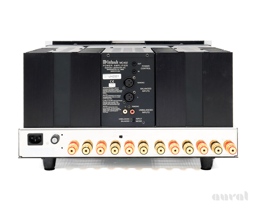 McIntosh MC402 // Preowned / Amplifier