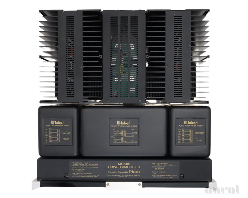 McIntosh MC402 // Preowned / Amplifier
