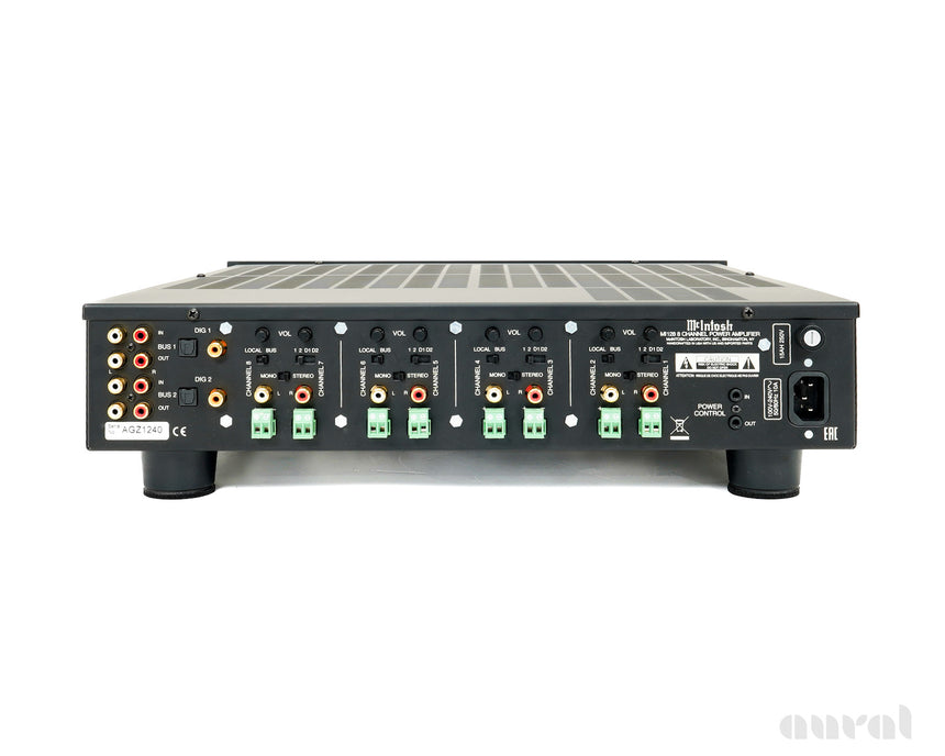 McIntosh MI128 // Preowned / 8 Channel Amplifier / 120wpc (AGZ1240)