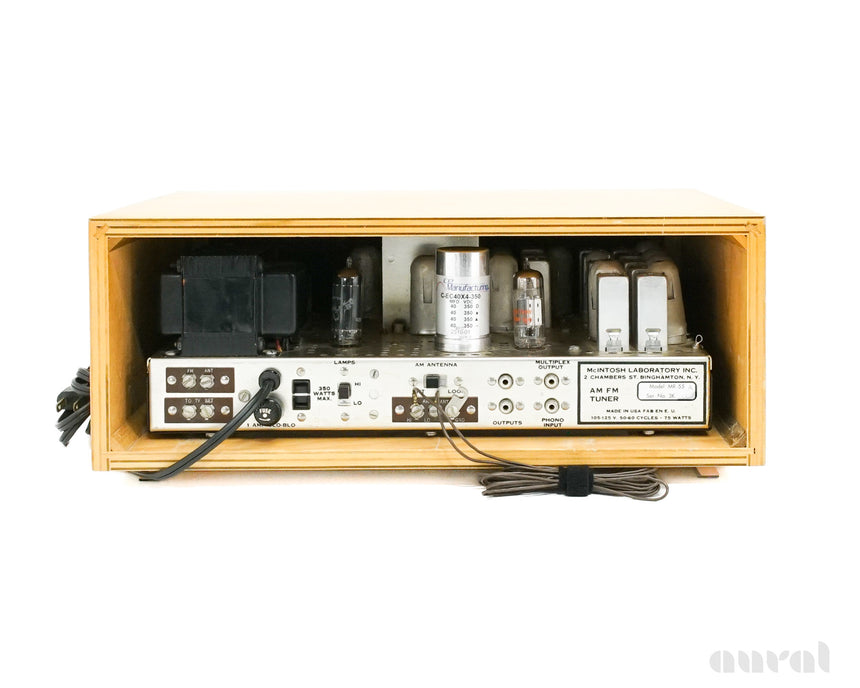 McIntosh MR55-A // Vintage / AM/FM Stereo Tube Tuner / Restored (3K356)