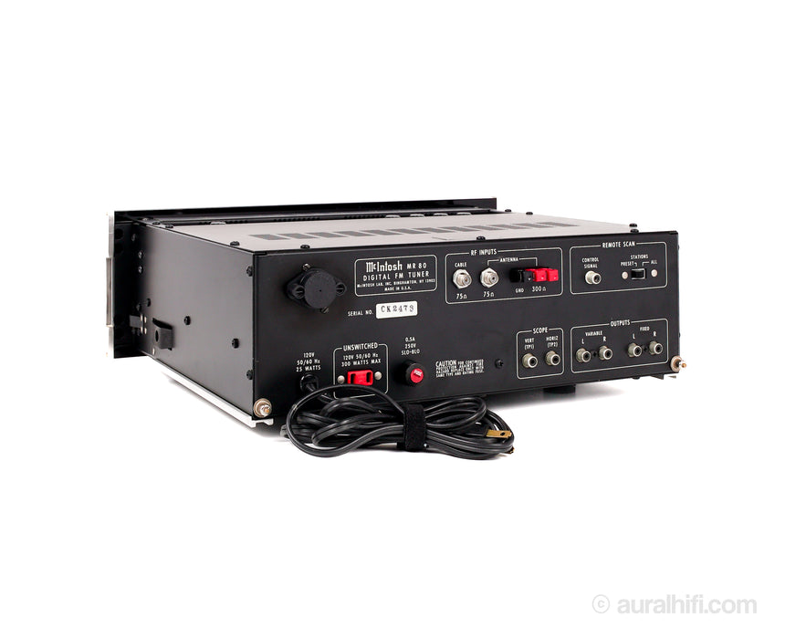 Vintage / McIntosh MR80 // Digital FM Tuner