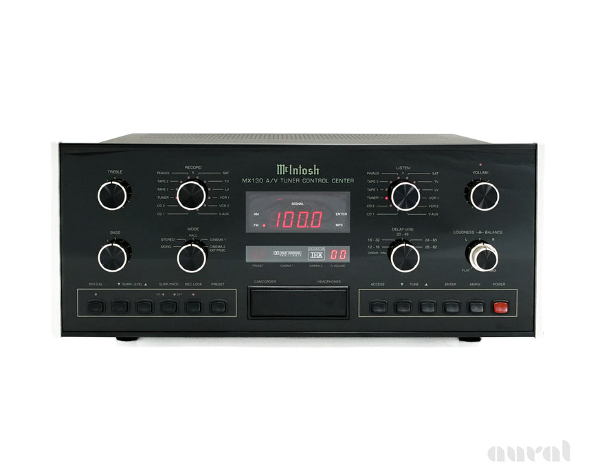 McIntosh MX130 // Vintage / Preamp-Tuner / 5.1 AV Control Center