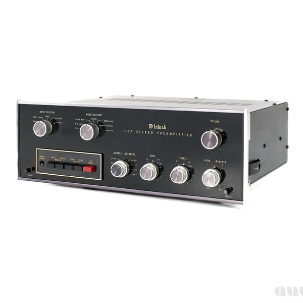 Mcintosh C27 // Vintage Solid-State Preamplifier – AURAL HiFi