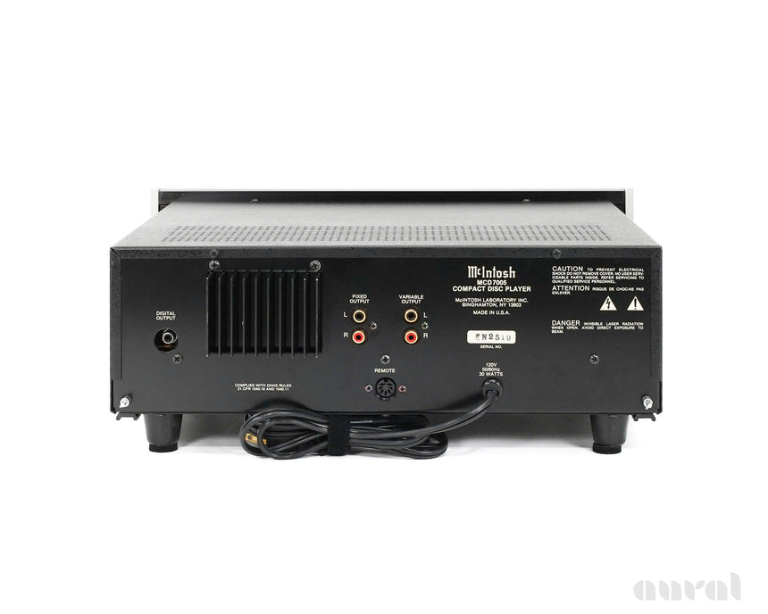 McIntosh MCD7005 // Vintage / CD Player