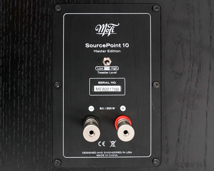 MoFi Sourcepoint 10 // DEMO / Large Bookshelf Speakers / Master Edition Crossovers / Low Slung Stands