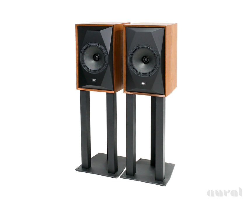 MoFi Sourcepoint 8 // Demo / Bookshelf Speakers / Walnut / With Stands